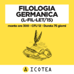 Filologia Germanica (L-FIL-LET 15) - monte ore 300 - CFU 12 - Durata 75 giorni