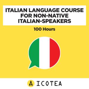 Italian language course for non-native Italian-speakers: 100 hours