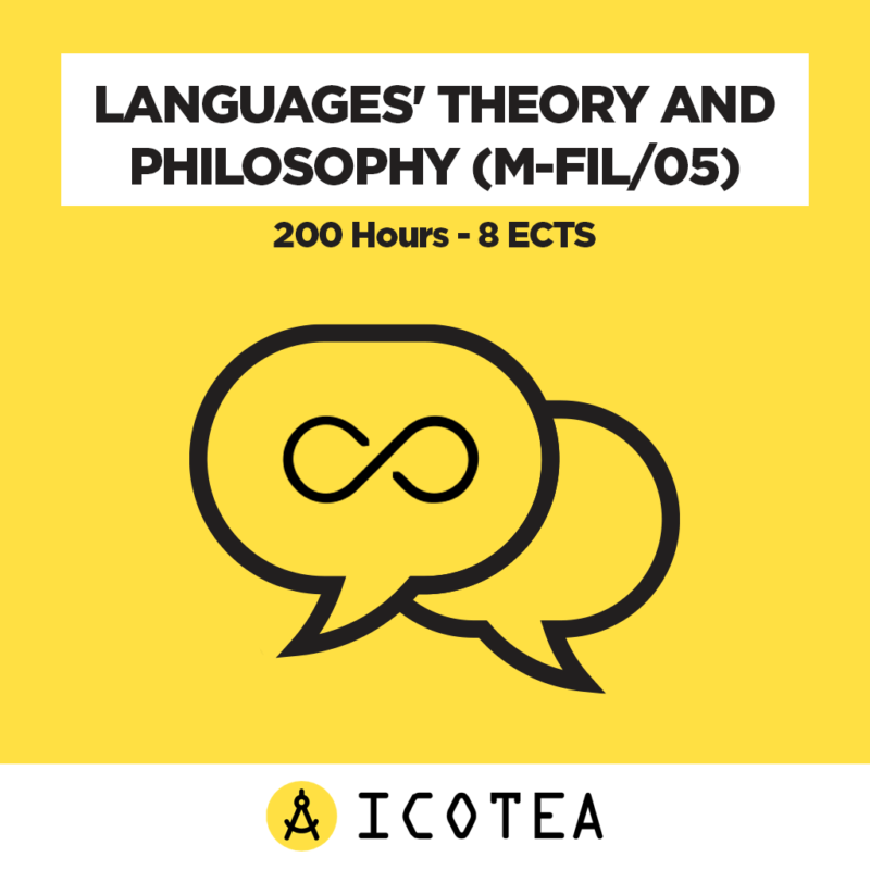 Languages' Theory And Philosophy (M-FIL05) 200 Hours - 8 ECTS