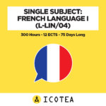 Lingua Francese I (L-LIN04) Monte ore 200 - CFU 8