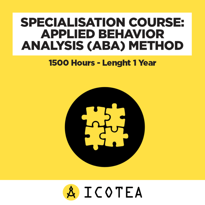 Specialisation course ABA method - 1500 hours - lenght 1 year