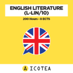 English Literature (L-LIN10) 200 Hours - 8 ECTS