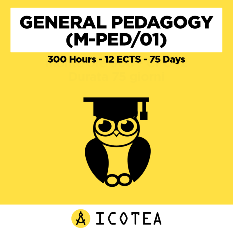 General Pedagogy (M-PED01) - 300 Hours - 12 ECTS - 75 Days