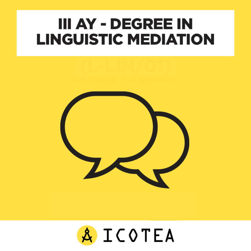 III AY - Degree In Linguistic Mediation