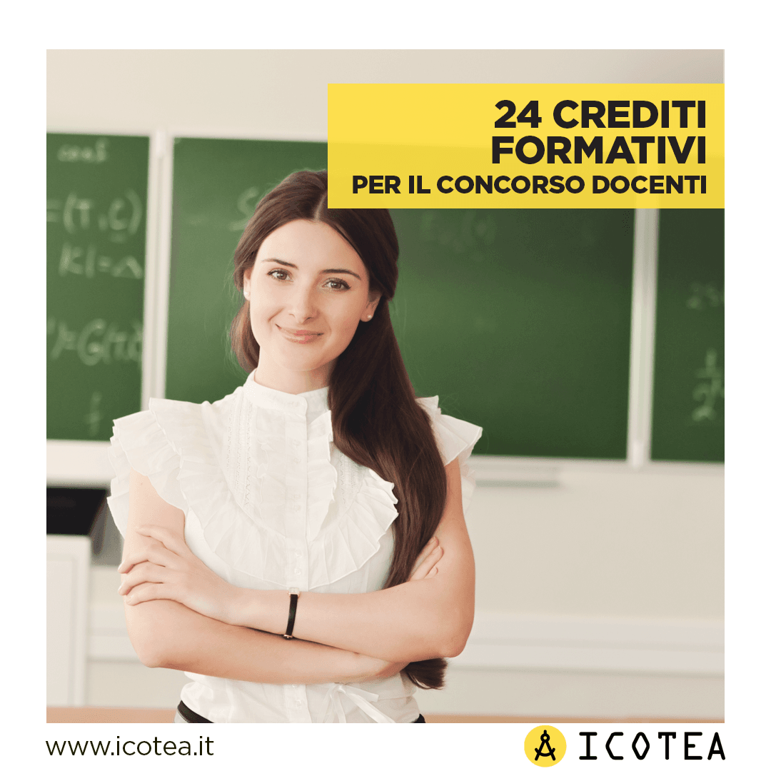 Vuoi diventare Docente? Consegui i 24 Crediti Formativi