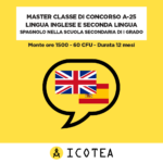 Master Classe di concorso A25 Lingua Inglese e seconda lingua spagnolo