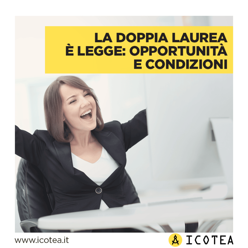 la doppia laurea è legge