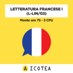 Letteratura francese I 3 CFU